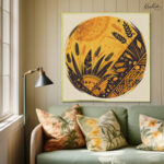 Sun-Kissed Harvest Mandala Canvas art - Image 5
