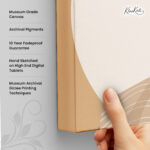 Earth Tones Turban Canvas Wall art - Image 3