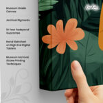 Jungle Study Nook Canvas Wall art - Image 3