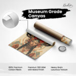 Goddess Floral Crown Canvas Wall art - Image 13