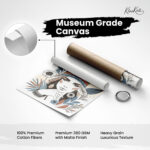 Wildflower Nomad Portrait Canvas Wall art - Image 13