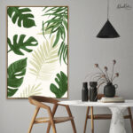 Tropical leaf Canvas art