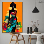 Sunset Bloom Canvas art