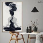 The Flow of Consciousness Canvas art