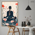 Quiet Garden Canvas art