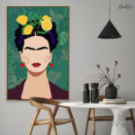 Frida in the Jungle Canvas art