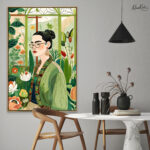 Serenity in Flora Canvas art