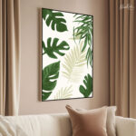 Tropical leaf Canvas art - Image 2