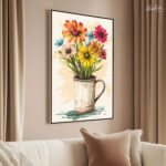 Serenity heron Canvas art - Image 2