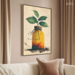 Tropical calm Canvas art - Image 2