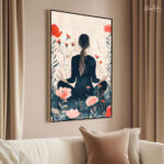Quiet Garden Canvas art - Image 2