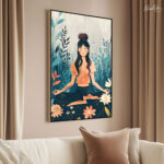 Deep Meditation Canvas art - Image 2