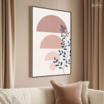 Geometric Harmony Canvas art - Image 2