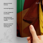 Frida Kahlo Vertical Canvas art - Image 3