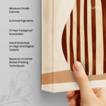 Floral vase Canvas art - Image 3