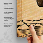 Regal African Portrait Canvas art - Image 3