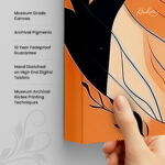 Saffron Night Canvas art - Image 3