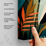 Serenity heron Canvas art - Image 3