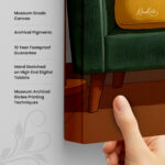 Boho Home Office Canvas art - Image 3