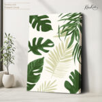 Tropical leaf Canvas art - Image 4