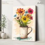 Serenity heron Canvas art - Image 4