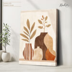 Floral vase Canvas art - Image 4