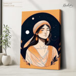 Saffron Night Canvas art - Image 4