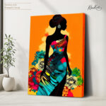 Sunset Bloom Canvas art - Image 4