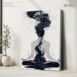 The Flow of Consciousness Canvas art - Image 4