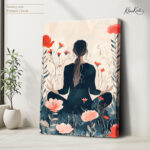 Quiet Garden Canvas art - Image 4