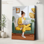 Boho Home Office Canvas art - Image 4