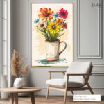 Serenity heron Canvas art - Image 5