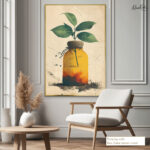 Tropical calm Canvas art - Image 5