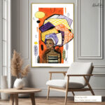 Afro-Boho Majesty Canvas art - Image 5