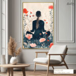 Quiet Garden Canvas art - Image 5