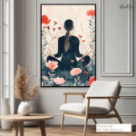 Quiet Garden Canvas art - Image 6