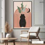 Female figure vase Canvas art - Image 6