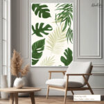 Tropical leaf Canvas art - Image 7