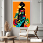Sunset Bloom Canvas art - Image 7