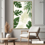 Tropical leaf Canvas art - Image 9