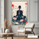Quiet Garden Canvas art - Image 9