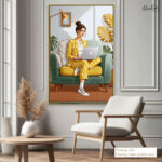 Boho Home Office Canvas art - Image 9