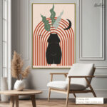 Female figure vase Canvas art - Image 9