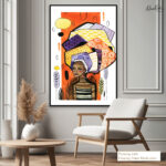 Afro-Boho Majesty Canvas art - Image 10