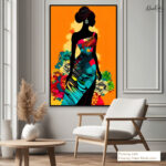 Sunset Bloom Canvas art - Image 10