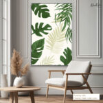 Tropical leaf Canvas art - Image 11