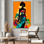 Sunset Bloom Canvas art - Image 11
