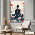 Quiet Garden Canvas art - Image 11