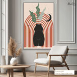 Female figure vase Canvas art - Image 11