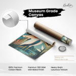 Serenity heron Canvas art - Image 14